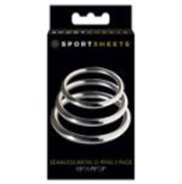 Sportsheets Metal O-Ring 3-Pack (1.5, 1.75 & 2 in) - SS694-03