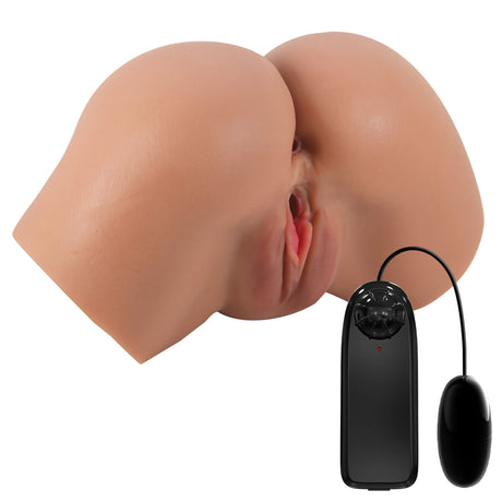 Pretty Love Hailey Dual-Entry Realistic Masturbator - Tan - BM-009242Z-1