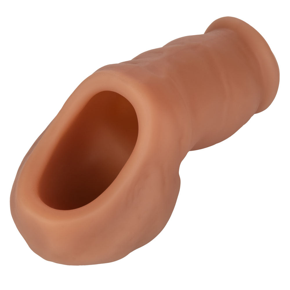 Packer Gear 4 Inch Ultra-Soft Silicone Stp Packer - Brown by CalExotics