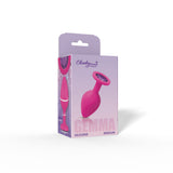 Gemma Purple Gem Pink Silicone Plug - Medium