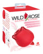 Icon Brands Wild Rose Clitoral Stimulator — Red - IC1701