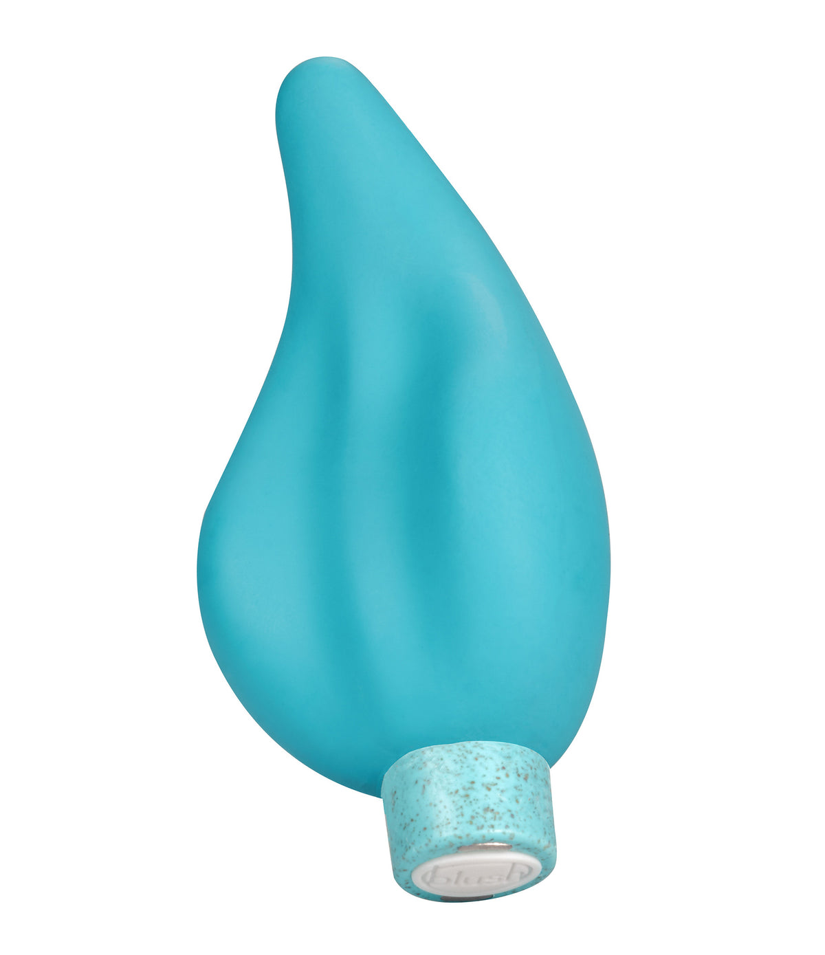 Blush Gaia Eco Caress Vibrator — Aqua, 3.75 in - BL-12922
