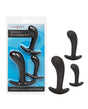 Silicone Anal Training Prostate Kit - Black by CalExotics Anal Toys