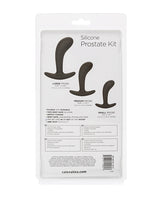 Silicone Anal Training Prostate Kit - Black by CalExotics Anal Toys