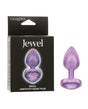 Jewel Amethyst Heart Butt Plug - Small, Purple by Jewel