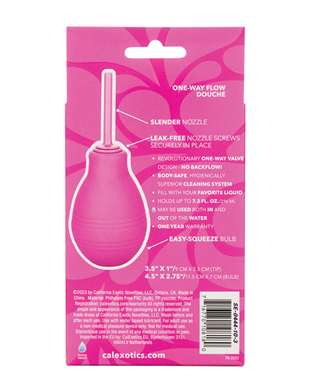 Cheeky One-Way Flow Anal Douche, 7.3 fl oz (216 mL) — Pink