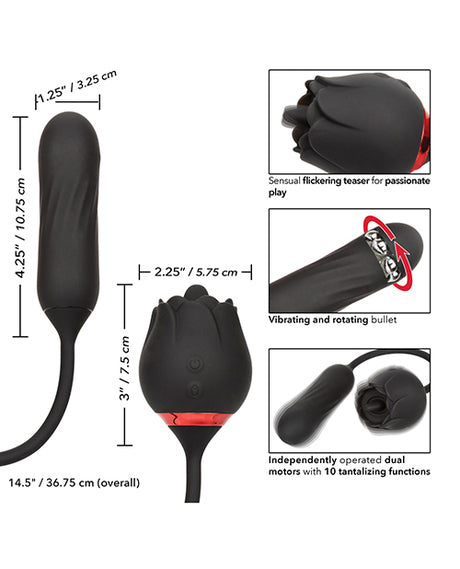 French Kiss Elite Lover Silicone Dual-Motor Vibrator