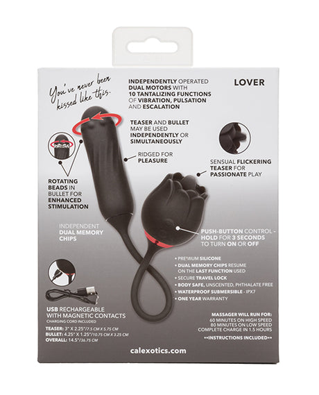 French Kiss Elite Lover Silicone Dual-Motor Vibrator