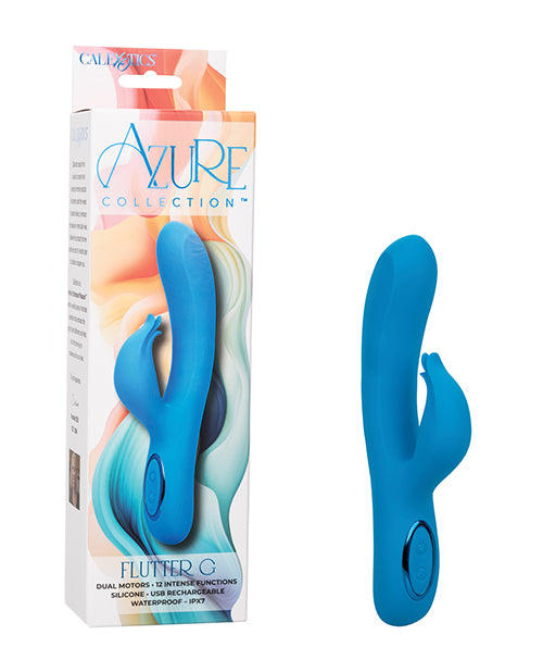 Azure Collection Flutter G Vibrator - Blue by Azure
