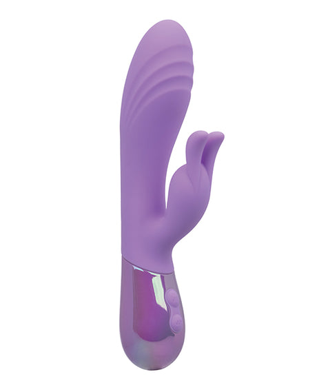Aura Dual Bunny Vibrator — Dual Motor, IPX7, USB Rechargeable