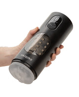 Bionic Beaded Power Stroker — Rotating Beads, Black