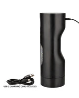 Bionic Beaded Power Stroker — Rotating Beads, Black
