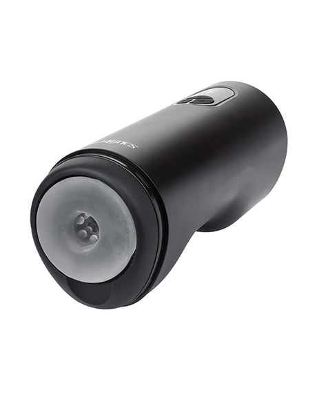 Bionic Vibro Stroker with Oscillation & Suction — Black