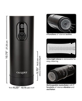 Bionic Vibro Stroker with Oscillation & Suction — Black