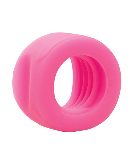 Slop Top Filthy Luv Glow-in-the-Dark Liquid Silicone Stroker — Pink