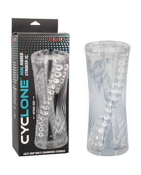 Cyclone Dual Ribbed Stroker XL - Clear by Cyclone