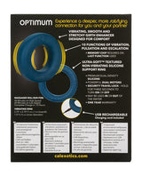 Link Up Optimum Vibrating Penis Ring - Blue