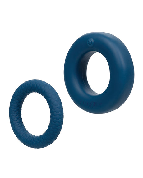 Link Up Optimum Vibrating Penis Ring - Blue