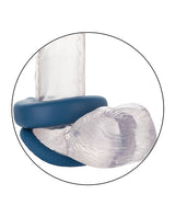 Link Up Optimum Vibrating Penis Ring - Blue
