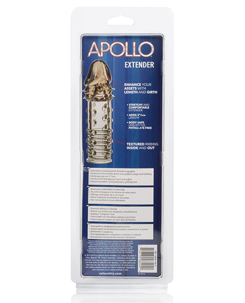 Apollo Extender Penis Sleeve — Smoke, Adds 2" (5 cm)