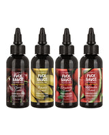 Fuck Sauce Flavored Water Based Personal Lubricant Variety 4 Pack - 2 oz Each by Fuck Sauce
