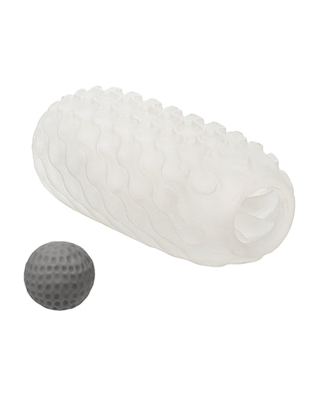 Boundless Reversible Squishy Ball Stroker — Smoke, Removable Ball & Case