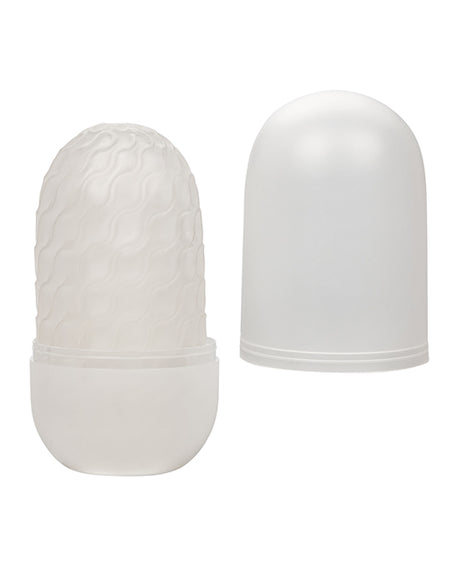 Boundless Reversible Squishy Ball Stroker — Smoke, Removable Ball & Case