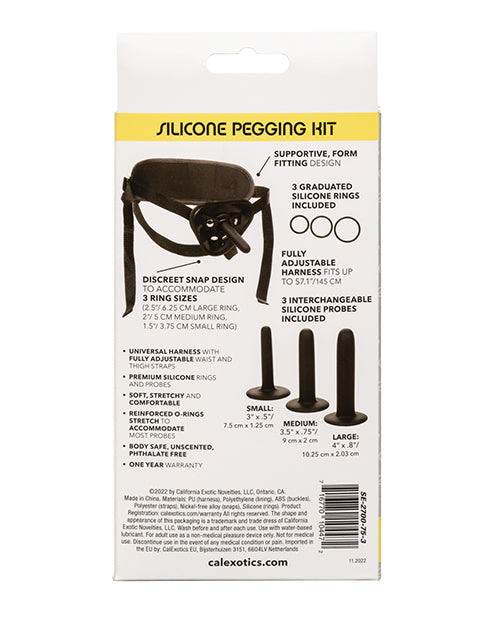 Boundless Pegging Kit — 3 Silicone Probes & Universal Harness