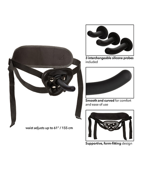 Boundless Silicone Curve Pegging Kit — Adjustable Harness & 3 Probes