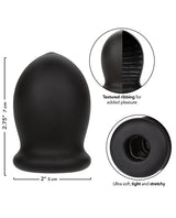 Boundless Rechargeable Vibrating Stroker - Black