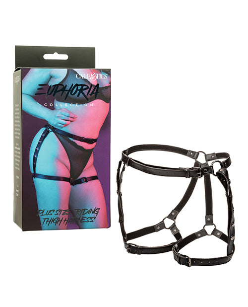 Euphoria Collection Plus Size Riding Thigh Harness by Euphoria