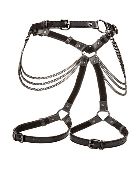 Euphoria Collection Plus Size Multi Chain Thigh Harness by Euphoria