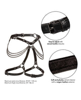 Euphoria Collection Plus Size Multi Chain Thigh Harness by Euphoria