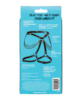 Euphoria Collection Plus Size Multi Chain Thigh Harness by Euphoria