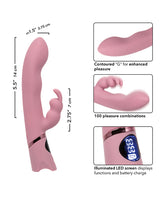 Orgasmatron Digital G-Bunny Vibrator - Pink by Orgasmatron