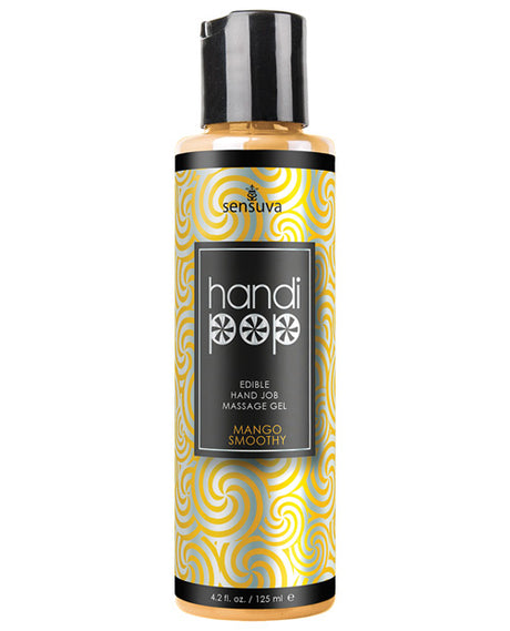 Handipop Hand Job Massage Gel - 4.2 oz Bottle Mango Smoothie by Handipop