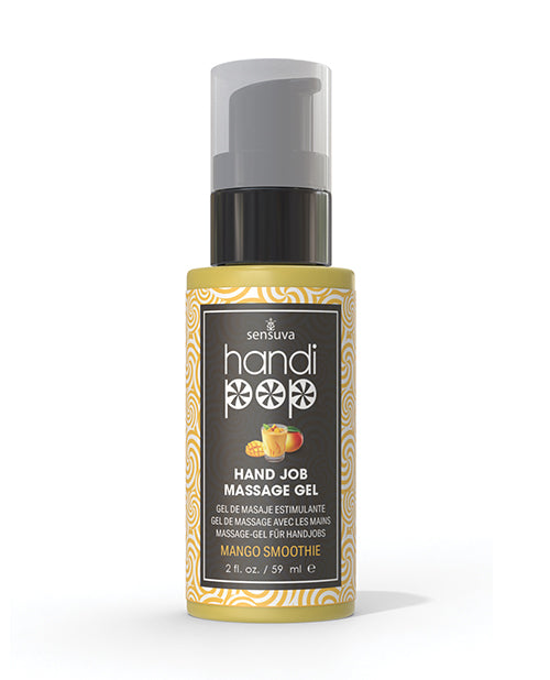 Handipop Hand Job Massage Gel - 2 oz Bottle Mango Smoothie by Handipop