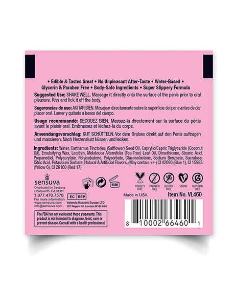 Lic O Licious Oral Delight Cream — Cotton Candy, 6 ml Packet