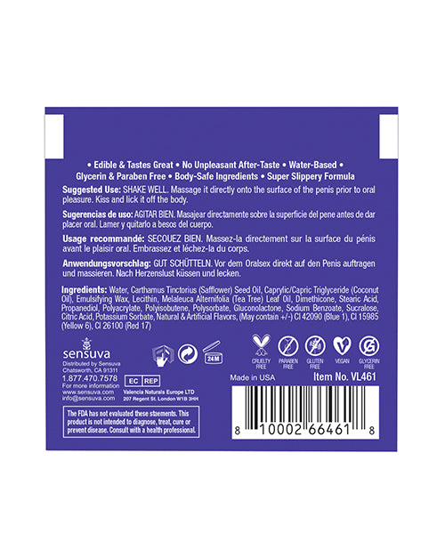 Lic O Licious Oral Delight Cream — 6 ml Blueberry Muffin