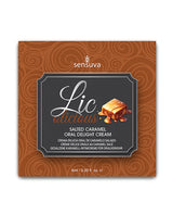 Lic O Licious Oral Delight Cream - 6 ml Packet Salted Caramel by Lic O Licious