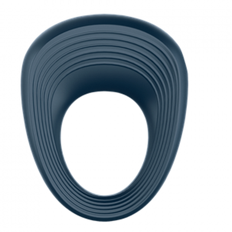 Satisfyer Power Ring — Vibrating Cock Ring, Dark Blue - SAT-SATRNGRND