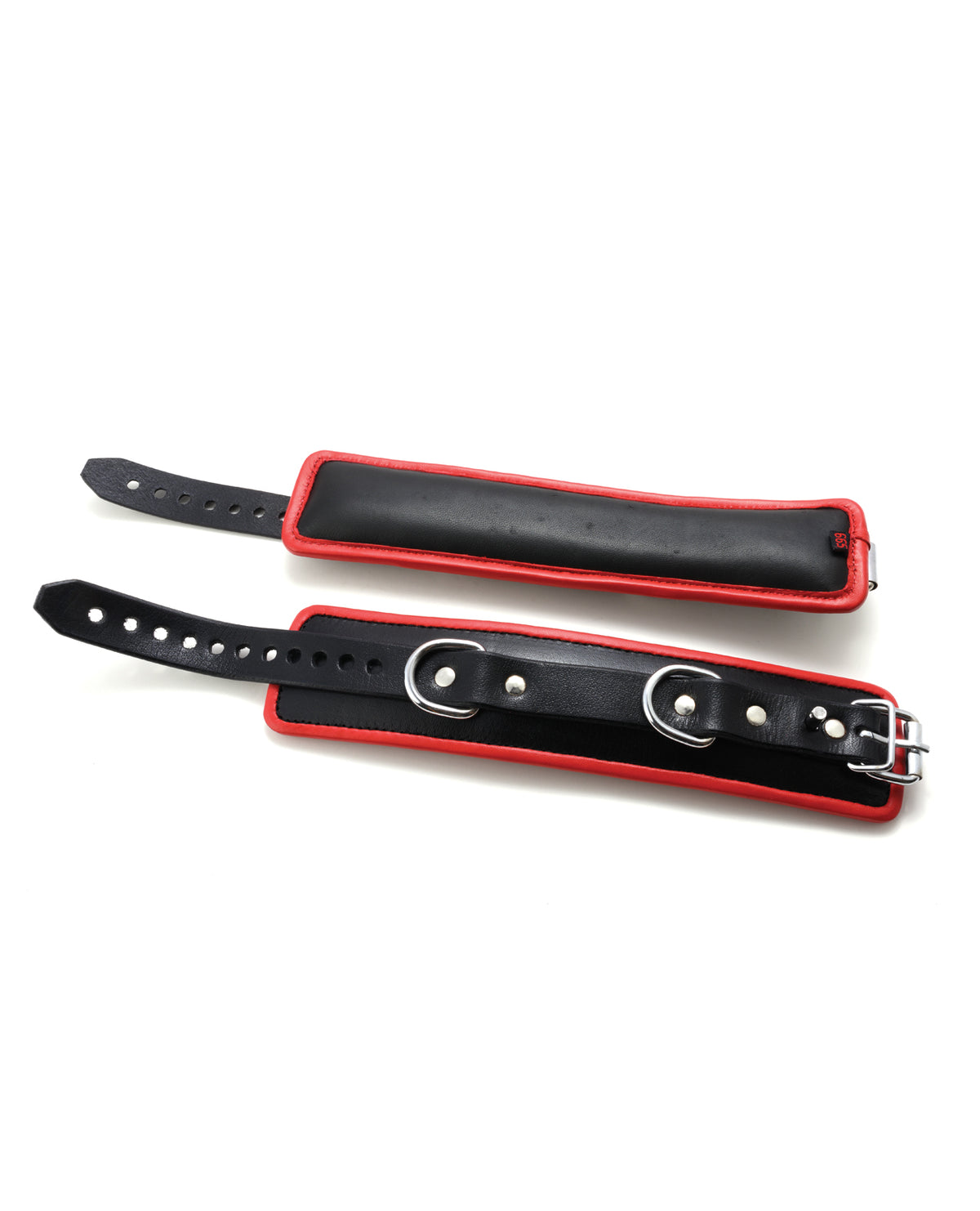 665 Padded Ankle Restraint with Locking Post - Red
