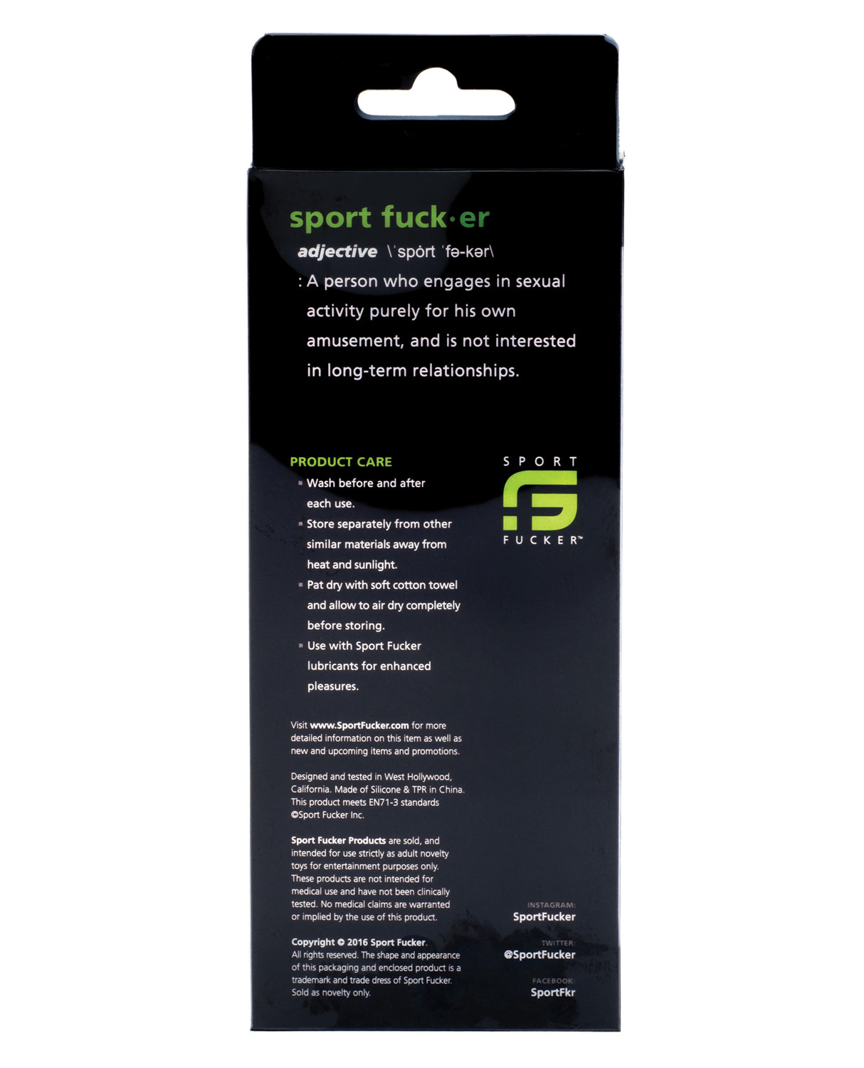 Sport Fucker Ultra Sound - Black by Sport Fucker