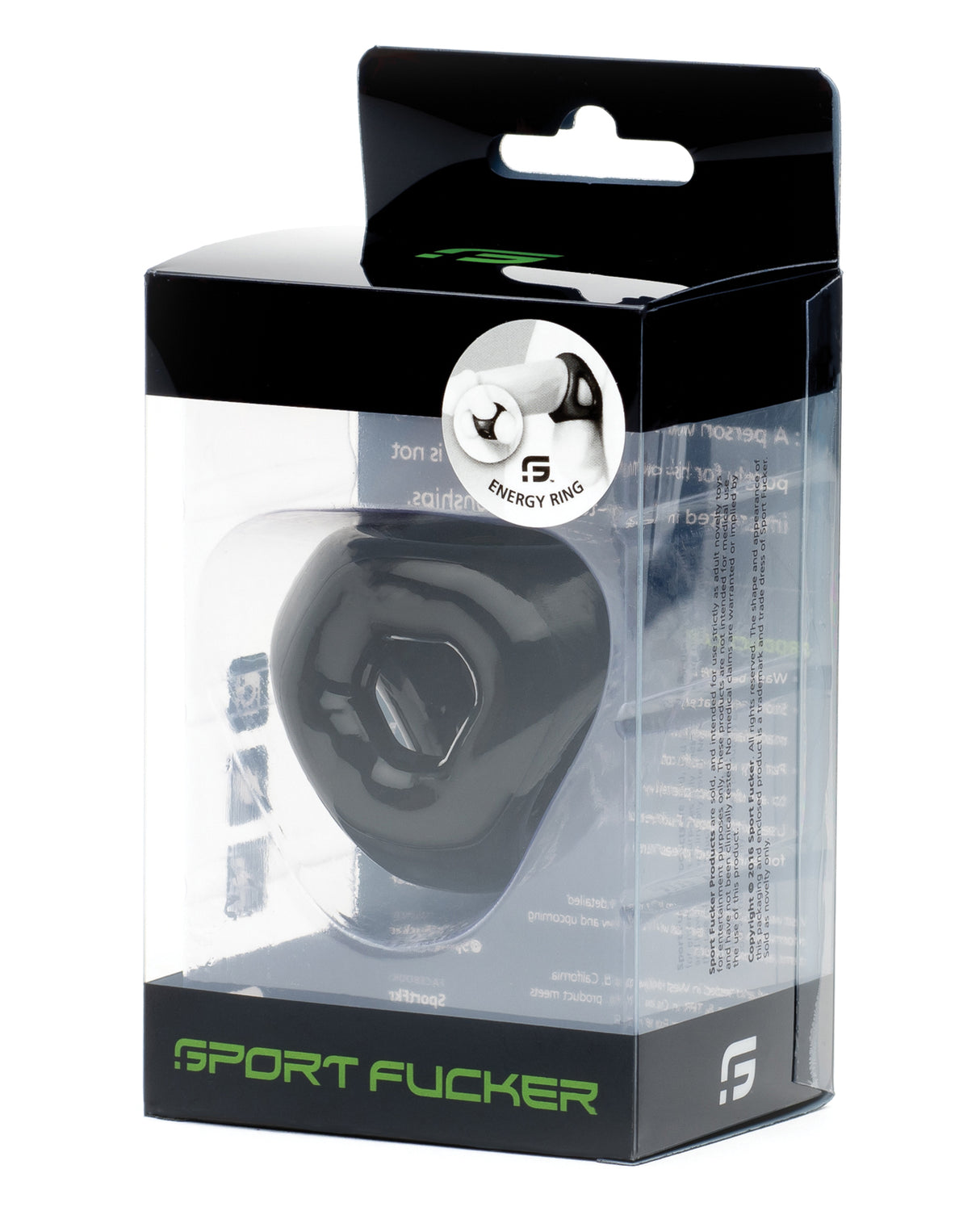 Sport Fucker Energy Ring - Black by Sport Fucker