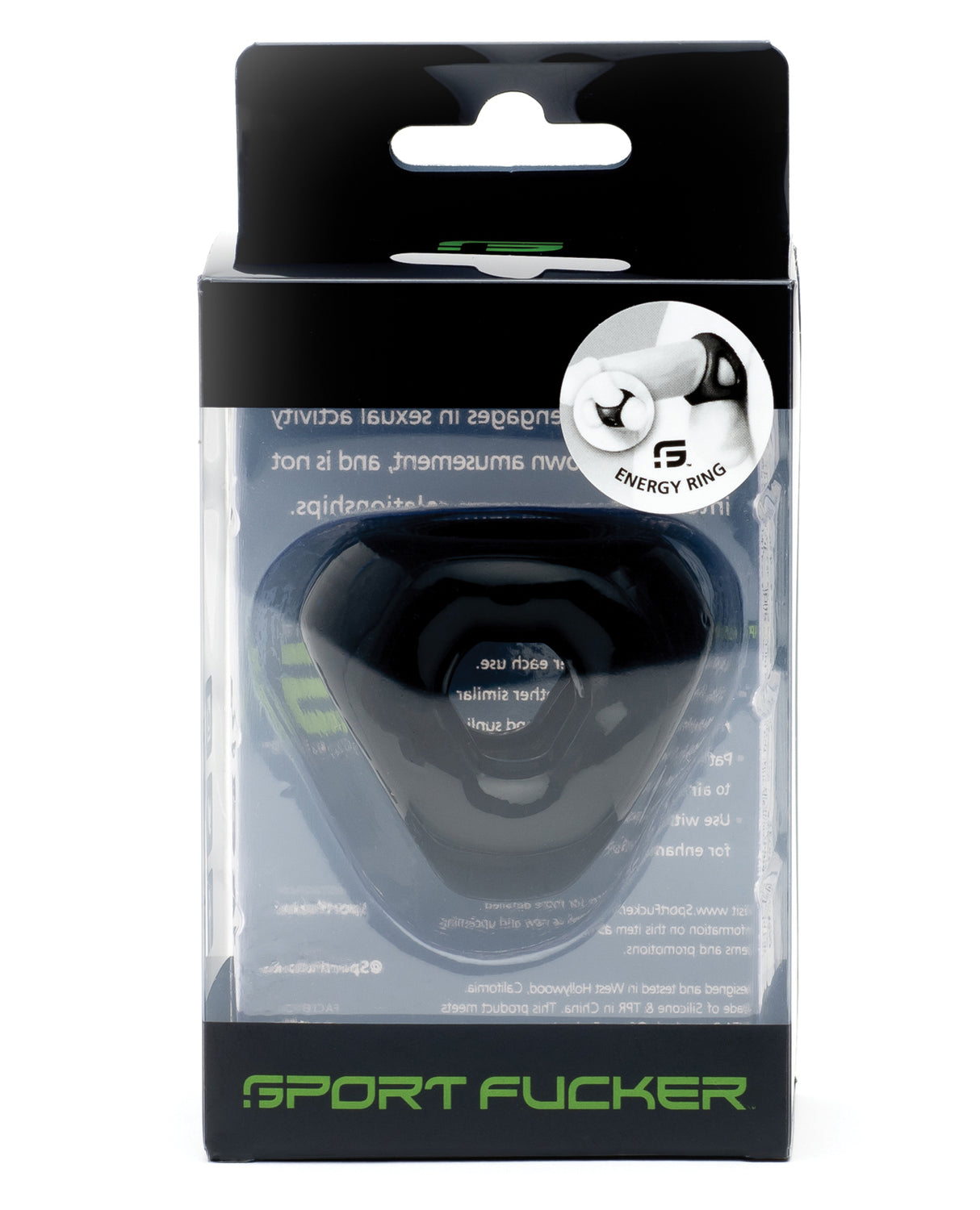 Sport Fucker Energy Ring - Black by Sport Fucker