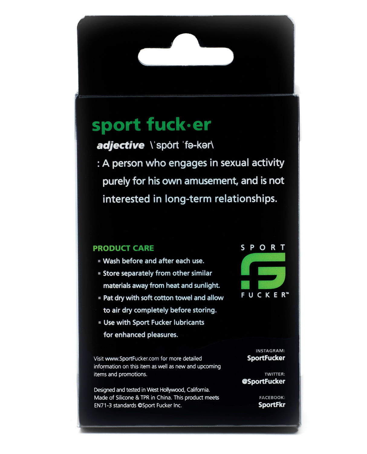 Sport Fucker Cum Stopper - Black by Sport Fucker