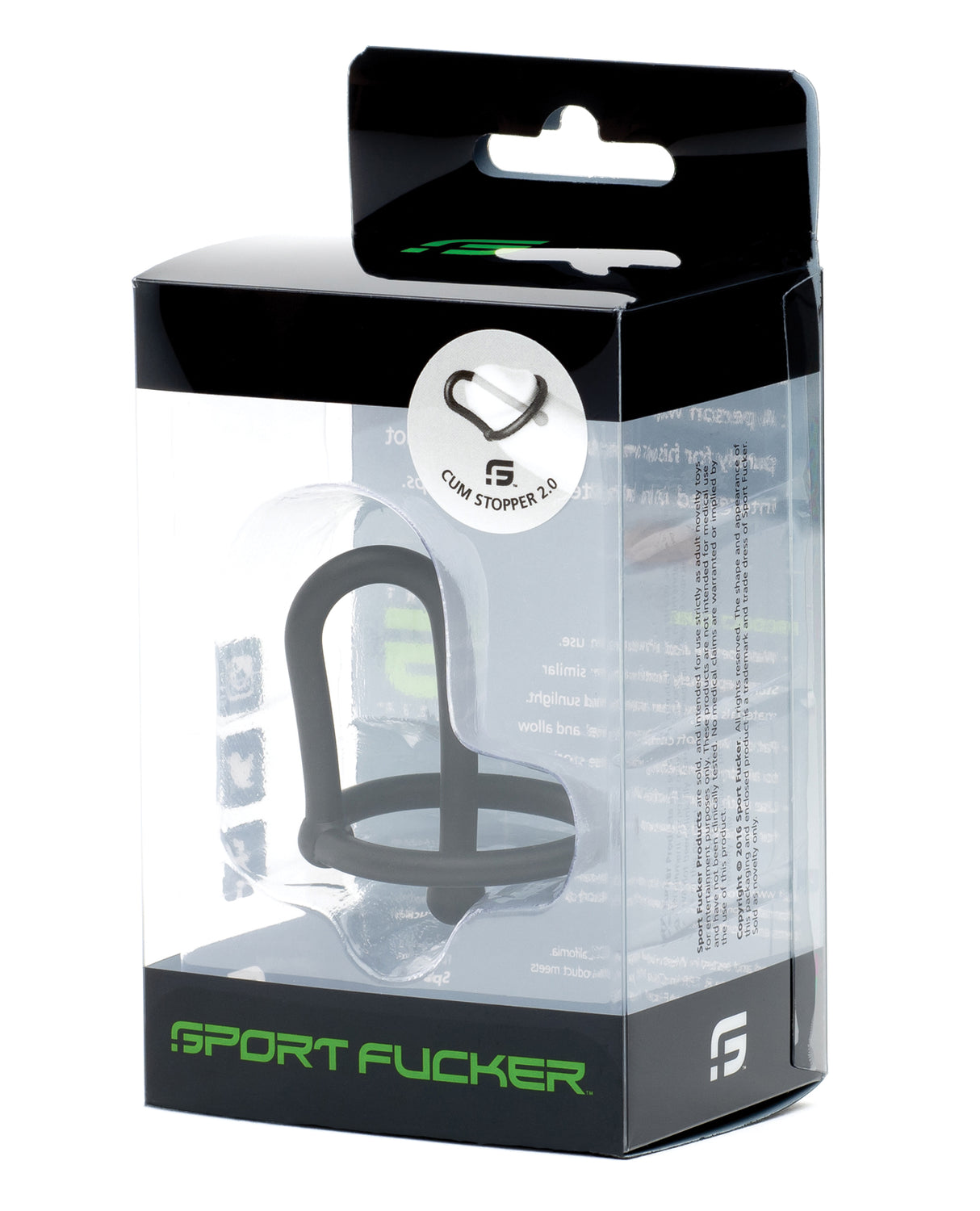 Sport Fucker Cum Stopper 2.0 - Black by Sport Fucker