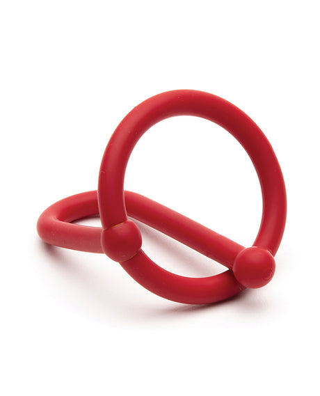 Sport Fucker Cum Stopper 2.0 — Red Glans Ring, 45mm Insertable