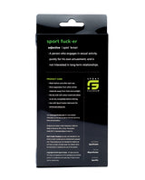 Sport Fucker Dipstick Insertable with Glans Ring - Blue