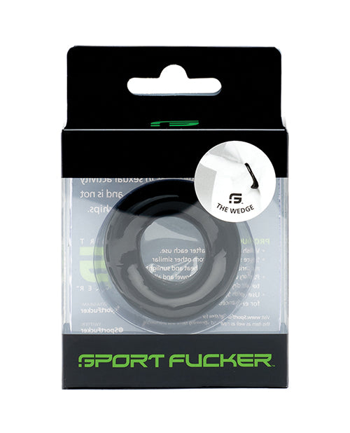 Sport Fucker Silicone The Wedge - Black by Sport Fucker